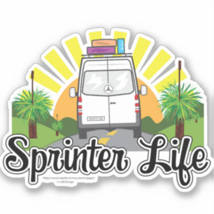 Adesivo Aussie Sprinter Life Sticker