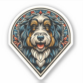 Adesivo Aussiedoodle Vinyl Watersafe Dog Sticker