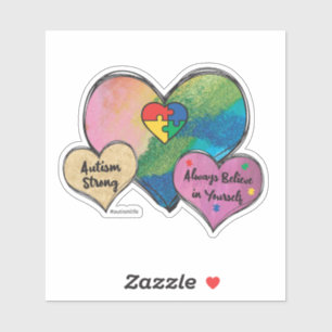 Adesivo Autism Strong