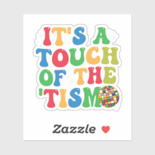 Adesivo Autismo Engraçado É Um Toque Do Presente De 'Tismo