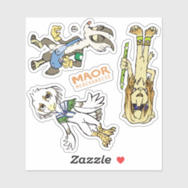 Adesivo Autoadesivo Chibi de 4x4" nº 3