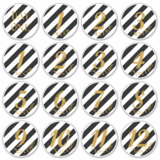 Adesivo Autoadesivos de Milestone do Bebê