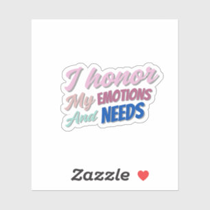 Adesivo Autoamor e valente Sticker