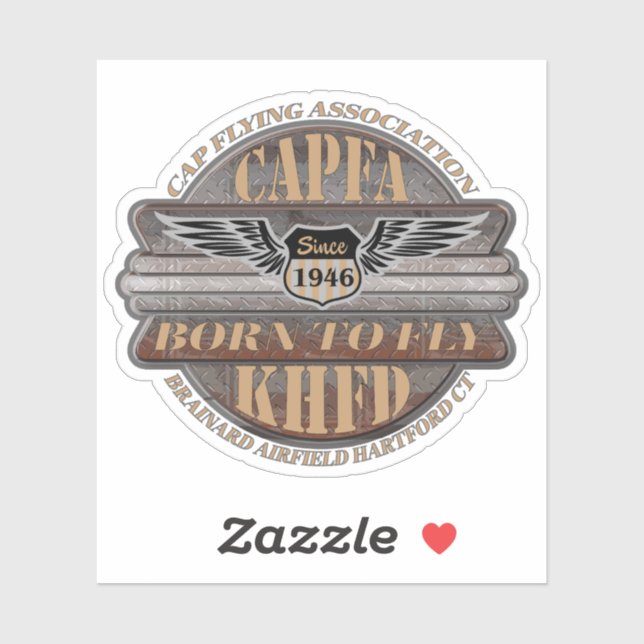 Adesivo Autocolante CAPFA (Folha)