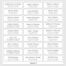 Autocolante de Convidado Personalizável