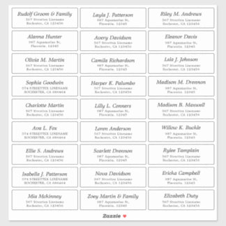 Adesivo Autocolante de Convidado Personalizável