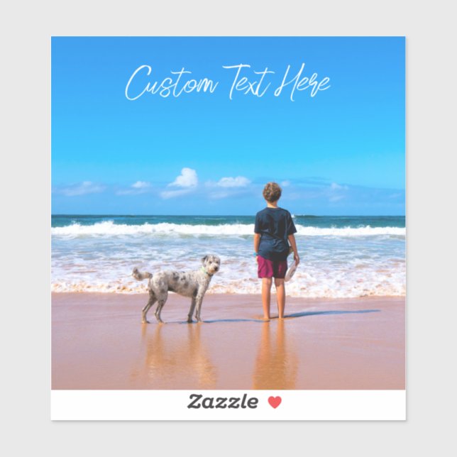 Adesivo Autocolante de fotos personalizado com suas fotos  (Folha)