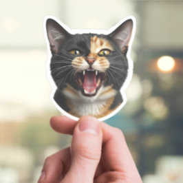 Adesivo Autocolante de Gato Personalizado - Foto Personali