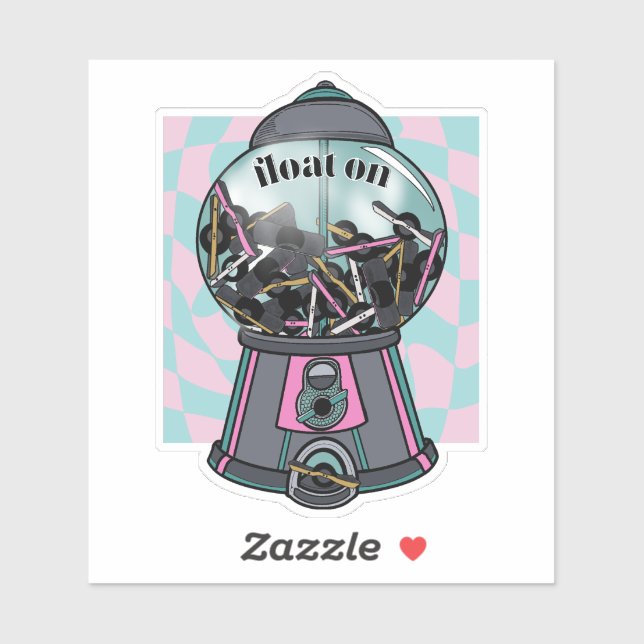 Adesivo Autocolante de OW Gumball (Folha)