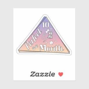 Adesivo Autocolante do mês perfeito - outubro