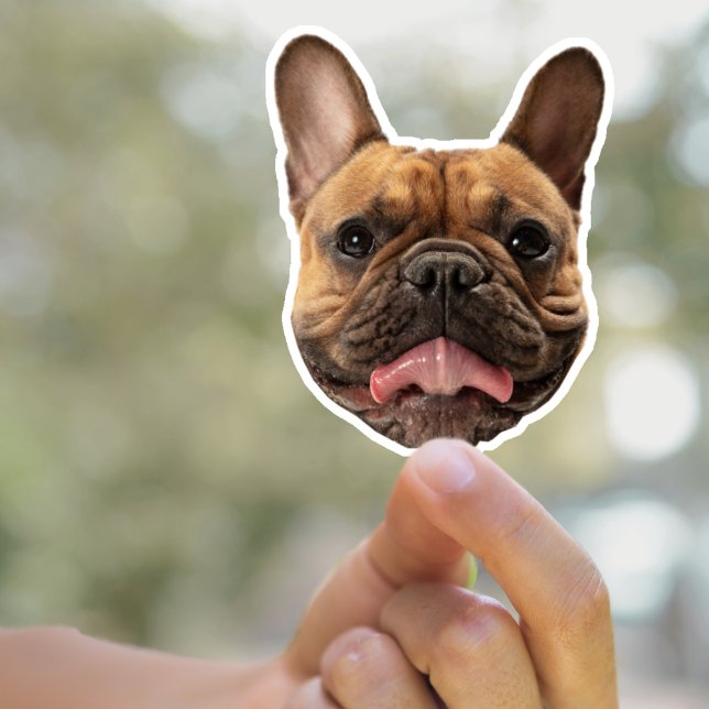 Adesivo Autocolante personalizado de cães (Criador carregado)