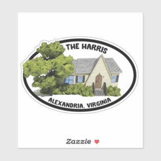 Adesivo Autocolante Personalizado - Harris