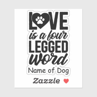 Adesivo Autocolante personalizado | Pet Lover Sticker