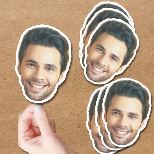 Adesivo Autocolante Personalizado | Rótulo do Homem de Ros (Criador carregado)