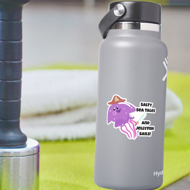 Adesivo Autocolante Pirata de Jellyfish (Criador carregado)