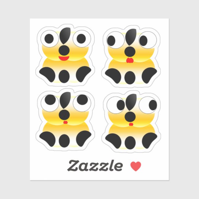 Adesivo Autocolantes bonitos (Folha)