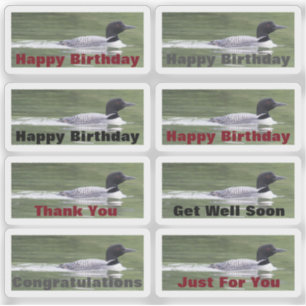 Adesivo Autocolantes com Leões e Texto para Personalizar