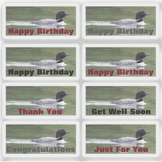 Adesivo Autocolantes com Leões e Texto para Personalizar (Frente)