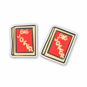 Adesivo Autocolantes de Azulejo do Mahjong Joker