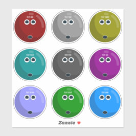 Adesivo Autocolantes de Bola de boliche personalizados