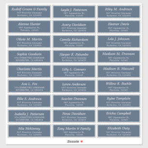 Adesivo Autocolantes de Convidado Personalizáveis