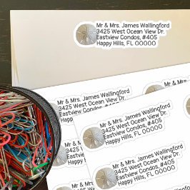 Adesivo Autocolantes de endereços de devolução em forma de