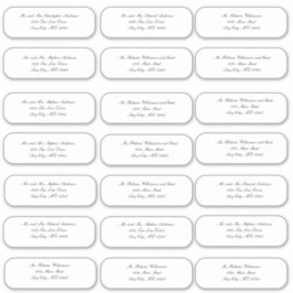 Adesivo Autocolantes de Envelope de Casamento de Script El