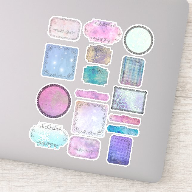 Adesivo Autocolantes de Mágica de inverno | Designs festiv (Detalhe)