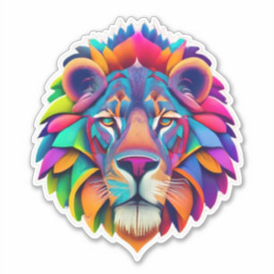 Adesivo Autocolantes do Lion Pride Pack para todas as idad