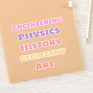 Adesivo Autocolantes escolares, estética