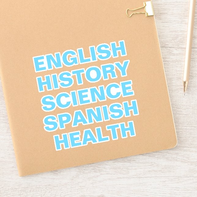 Adesivo Autocolantes escolares, estética (Notebook)