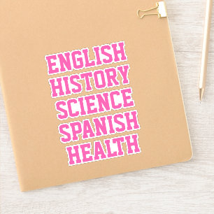 Adesivo Autocolantes escolares, estética