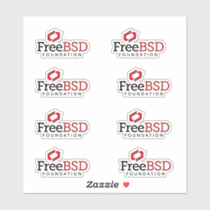 Adesivo Autocolantes FreeBSD Foundation