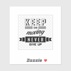 Adesivo autocolantes para motivação