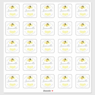 Adesivo Autocolantes Personalizados do Limoncello Label 2 