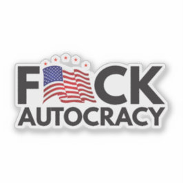 Adesivo Autocracia eficaz