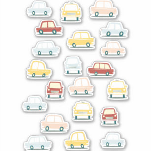 Adesivo Automóvel Retro Vintage