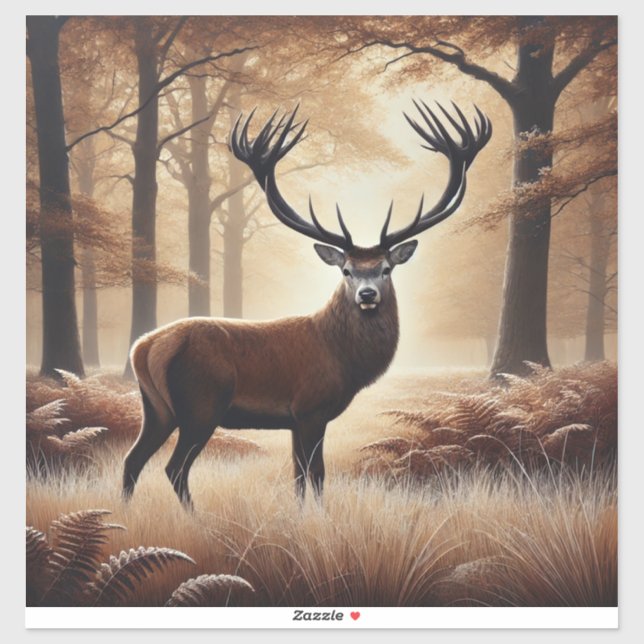 Adesivo Autumn Deer Vinyl Sticker (Folha)