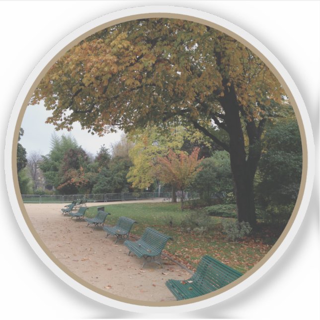 Adesivo Autumn In Paris - v2 (Frente)