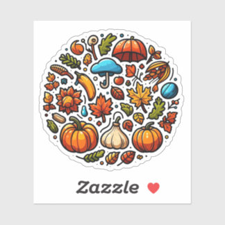 Adesivo Autumn Mood: Happy Season / Fall Sticker #1