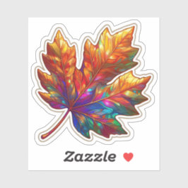 Adesivo Autumn Mood: Happy Season / Leaf Sticker #17