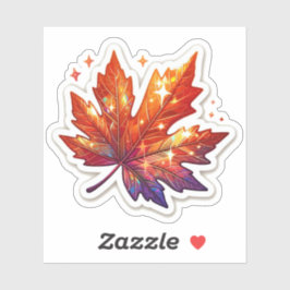 Adesivo Autumn Mood: Happy Season / Leaf Sticker #9