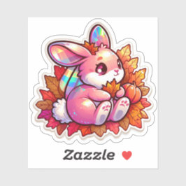 Adesivo Autumn Mood: Happy Season / Pink Bunny Sticker #14