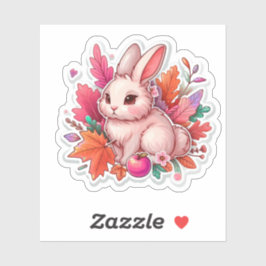 Adesivo Autumn Mood: Happy Season / Pink Bunny Sticker #16