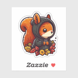 Adesivo Autumn Mood: Happy Season / Squirrel Sticker #2