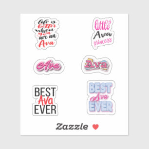 Adesivo Ava Sticker Pack