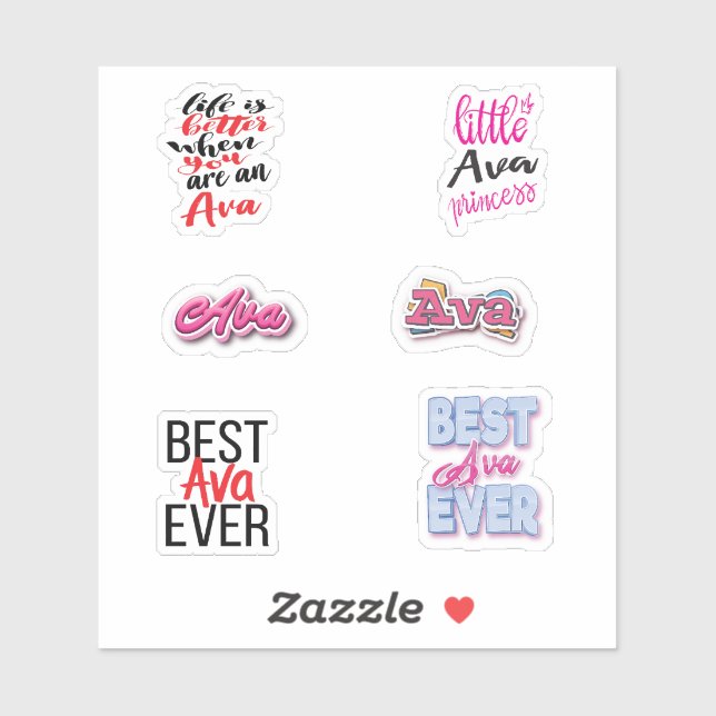 Adesivo Ava Sticker Pack (Folha)