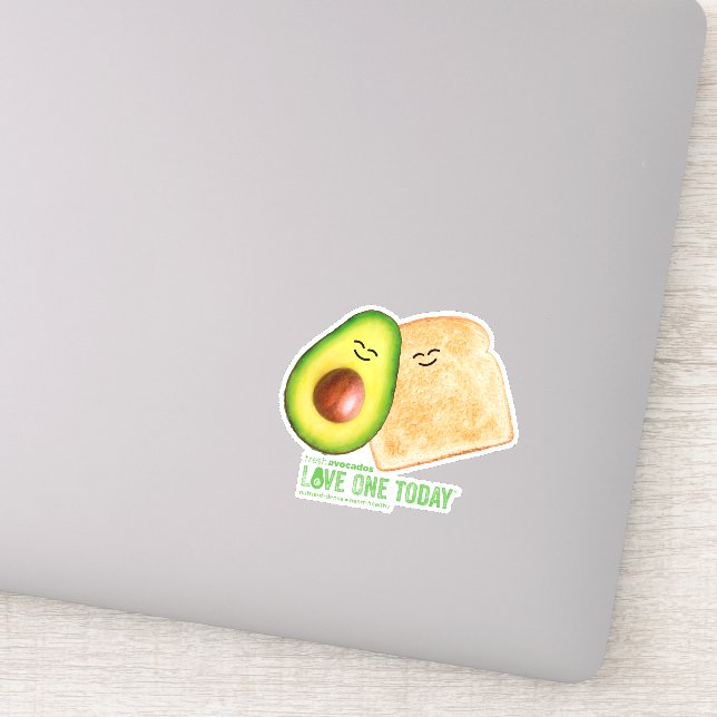 Adesivo Avocado Toast Sticker (Detalhe)