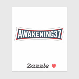 Adesivo Awakening37 Sticker – Slap the Brand. Seal the Gri