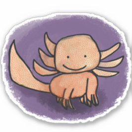 Adesivo Axolotl Sticker